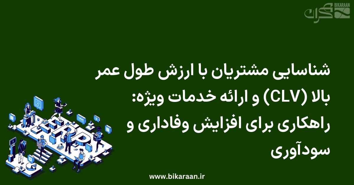 شناسایی مشتریان با ارزش طول عمر بالا (CLV) و ارائه خدمات ویژه: راهکاری برای افزایش وفاداری و سودآوری