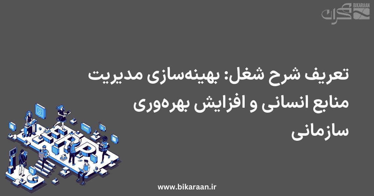 تعریف و مدیریت شرح شغل در ERP: استانداردسازی نقش‌ها و بهینه‌سازی عملکرد سازمانی