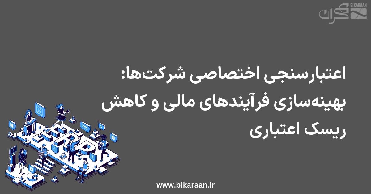 اعتبارسنجی اختصاصی شرکت‌ها در ERP: بهینه‌سازی فرآیندهای مالی و کاهش ریسک اعتباری